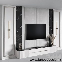 میز تی وی وال کلاسیک کد 31090