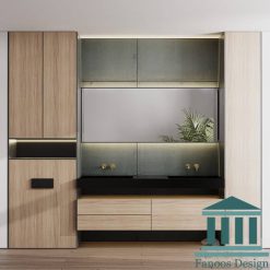 روشویی کابینتی و دیزاین حمام کد 30266