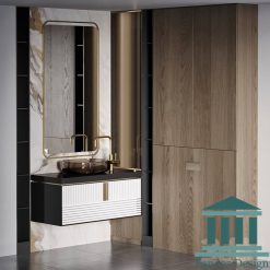 روشویی کابینتی و دیزاین سرویس بهداشتی کد 30358