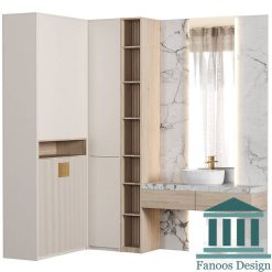 روشویی کابینتی و دیزاین سرویس بهداشتی کد 30364
