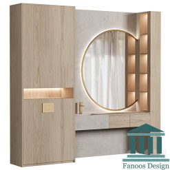 روشویی کابینتی و دیزاین سرویس بهداشتی کد 30371