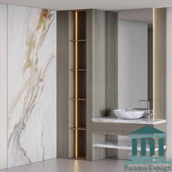 روشویی کابینتی و دیزاین حمام کد 30269