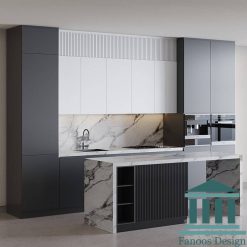 کابینت آشپزخانه طوسی کد 30377