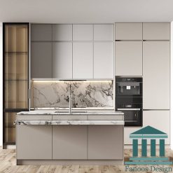 کابینت آشپزخانه مدرن کد 30385 9 25 3 | فانوس دیزاین تولید کننده انواع درب اتاق ، ضد سرقت، درب ورودی و ضد آل