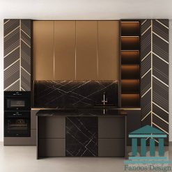 سبد خرید 16 کابینت آشپزخانه مدرن با رنگ پلی اورتان کد 30403