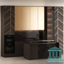 کابینت آشپزخانه مدرن با رنگ پلی اورتان کد 30403 5 34 3 | فانوس دیزاین تولید کننده انواع درب اتاق ، ضد سرقت، درب ورودی و ضد آل