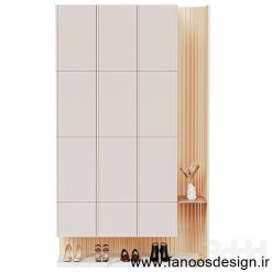 جالباسی و جاکفشی دیواری کد 30211