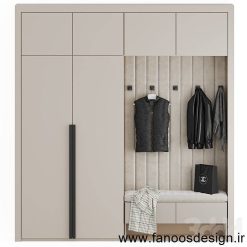 جالباسی و جاکفشی دیواری کد 30209