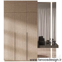 جالباسی و جاکفشی دیواری کد 30207