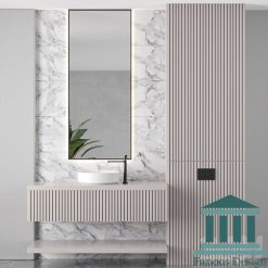 روشویی کابینتی و دیزاین حمام کد 30224