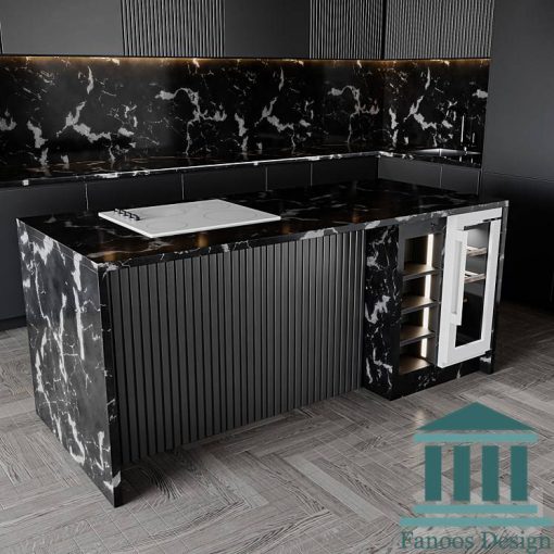 کابینت آشپزخانه ام دی اف سبک مدرن کد 30399 - Image 4