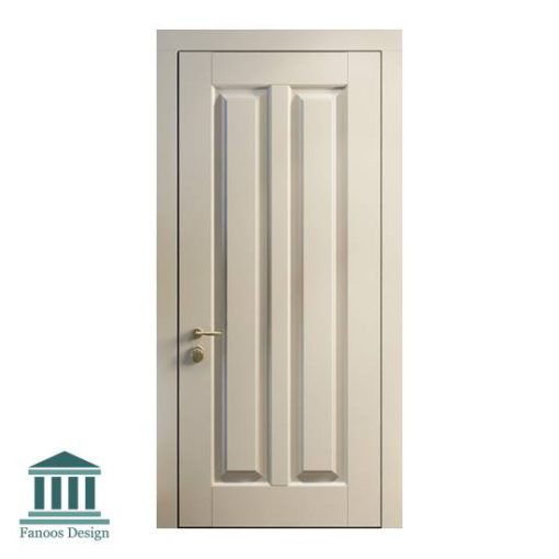 درب کلاسیک چوبی چهارقاب کد 30943