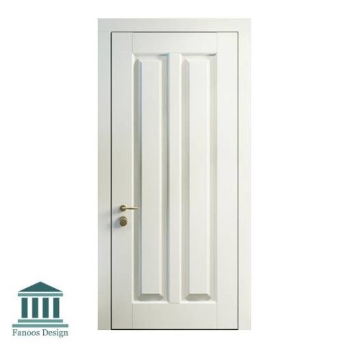 درب کلاسیک چوبی چهارقاب کد 30943