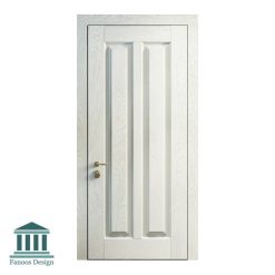 درب کلاسیک چوبی چهارقاب کد 30943
