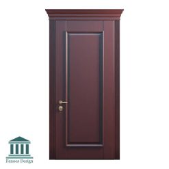 درب کلاسیک تمام چوب برجسته کد 30942