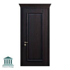 درب کلاسیک تمام چوب برجسته کد 30942