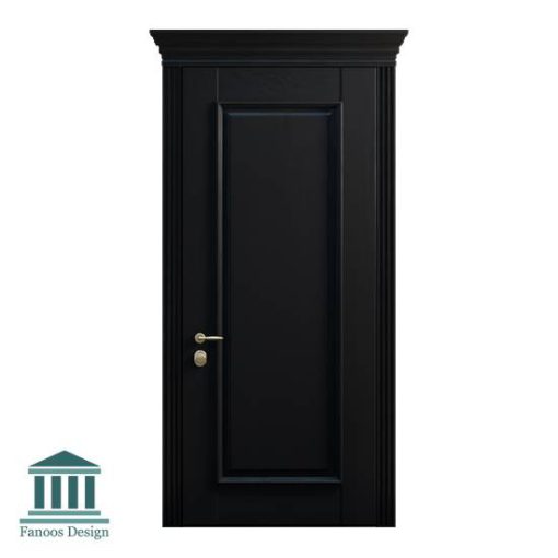 درب کلاسیک تمام چوب برجسته کد 30942 - Image 7