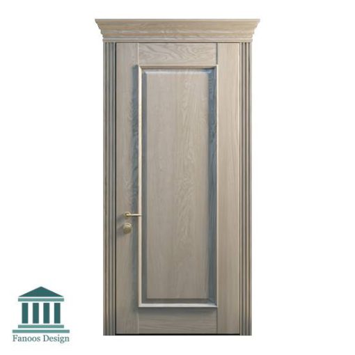 درب کلاسیک تمام چوب برجسته کد 30942 - Image 6
