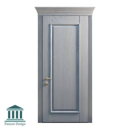 درب کلاسیک تمام چوب برجسته کد 30942 - Image 5