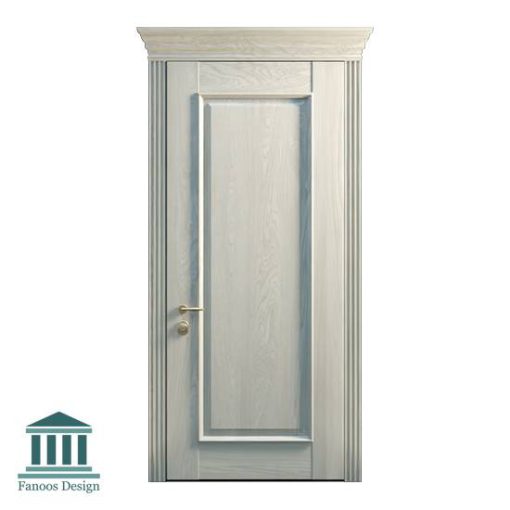 درب کلاسیک تمام چوب برجسته کد 30942 - Image 4