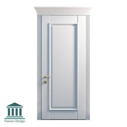 درب کلاسیک تمام چوب برجسته کد 30942 - Image 2