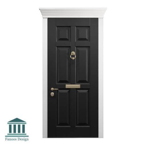درب لابی چوبی کلاسیک کد 30946