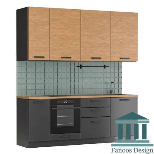 کابینت آشپزخانه سبک مینمال کد 30397 - Image 2