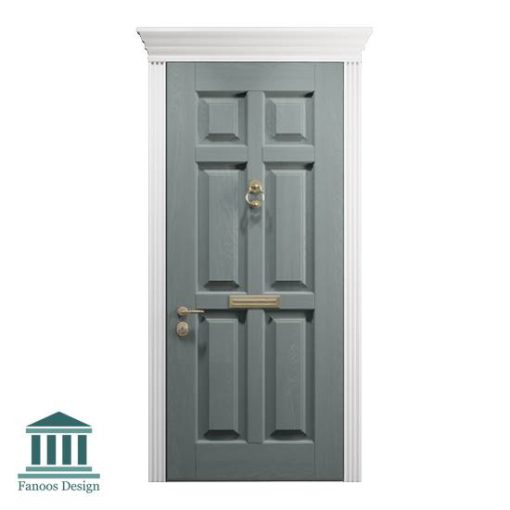 درب لابی چوبی کلاسیک کد 30946
