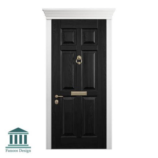 درب لابی چوبی کلاسیک کد 30946
