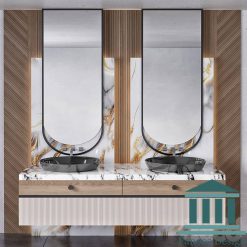 روشویی کابینتی و دیزاین حمام کد 30278