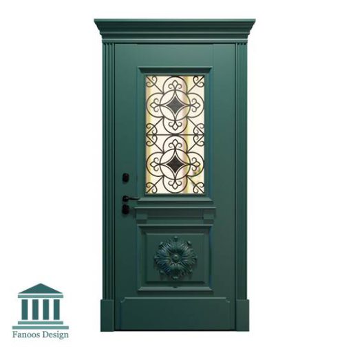 درب لابی شیشه خور کلاسیک کد 30945