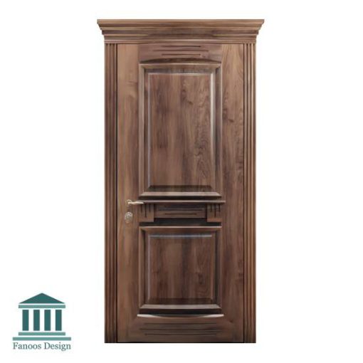 درب چوبی برجسته کلاسیک کد 30948 - Image 22