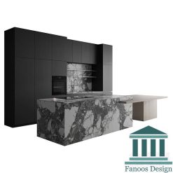 کابینت سبک مدرن آشپزخانه کد 30393 11 75 2 | فانوس دیزاین تولید کننده انواع درب اتاق ، ضد سرقت، درب ورودی و ضد آل