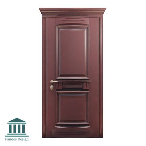 درب چوبی برجسته کلاسیک کد 30948 - Image 14