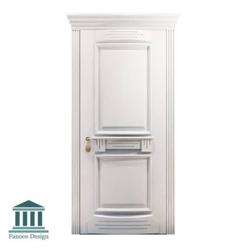 درب چوبی برجسته کلاسیک کد 30948 - Image 12