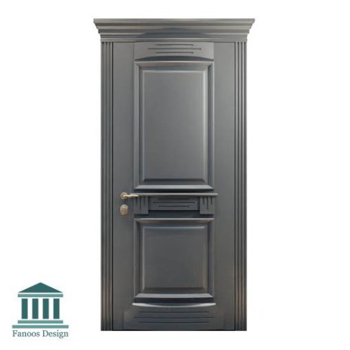 درب چوبی برجسته کلاسیک کد 30948 - Image 7