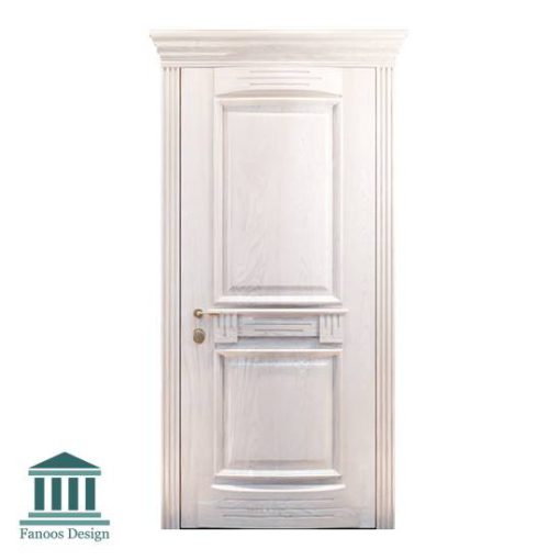 درب چوبی برجسته کلاسیک کد 30948 - Image 10