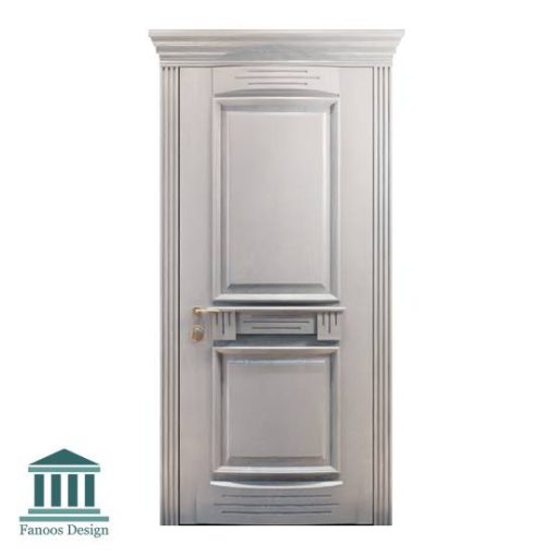 درب چوبی برجسته کلاسیک کد 30948 - Image 3