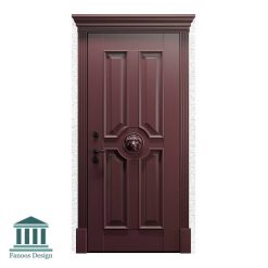 درب نفررو لابی چوبی کلاسیک کد 30947