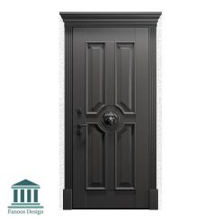 درب نفررو لابی چوبی کلاسیک کد 30947