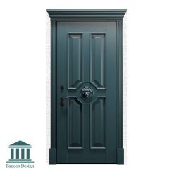 درب نفررو لابی چوبی کلاسیک کد 30947