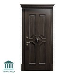 درب نفررو لابی چوبی کلاسیک کد 30947