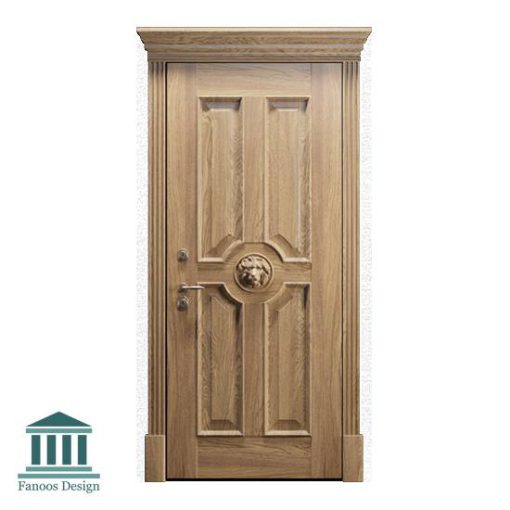 درب نفررو لابی چوبی کلاسیک کد 30947