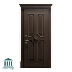 درب نفررو لابی چوبی کلاسیک کد 30947
