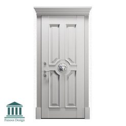 درب نفررو لابی چوبی کلاسیک کد 30947