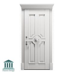 درب نفررو لابی چوبی کلاسیک کد 30947