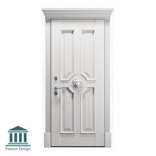 درب نفررو لابی چوبی کلاسیک کد 30947