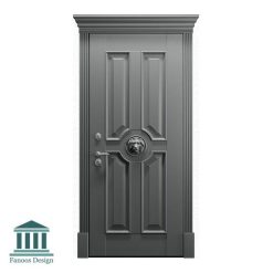 درب نفررو لابی چوبی کلاسیک کد 30947