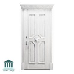 درب نفررو لابی چوبی کلاسیک کد 30947