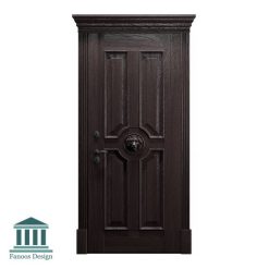 درب نفررو لابی چوبی کلاسیک کد 30947
